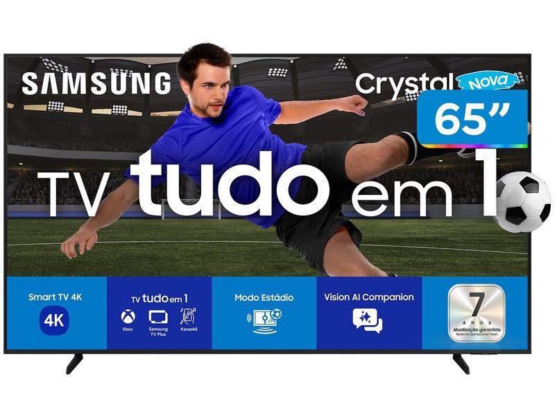 Smart TV 65 Polegadas Samsung Crystal UHD 4K - UN65U8600 2025