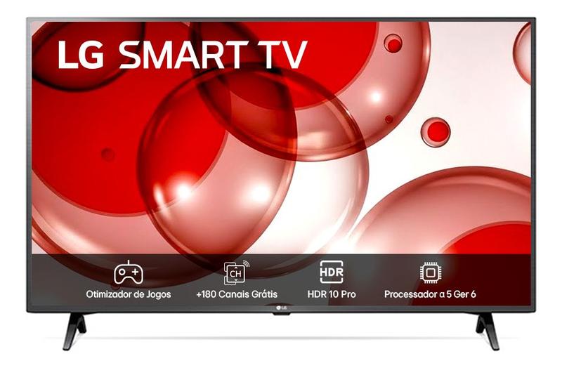 Smart TV LG 43 Full HD ThinQ AI 43LR670 LR671 Alexa Airplay 2 webOS 23 HDR10 Game Optimizer