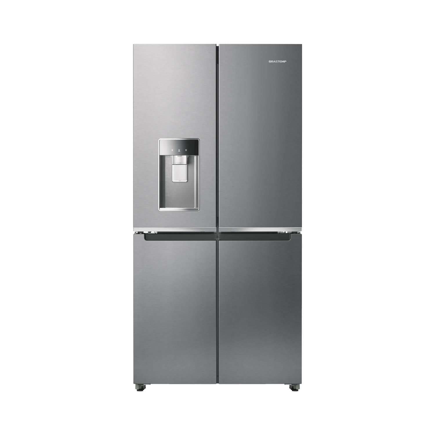 Refrigerador Brastemp BRO90AK French Door 543L Frost Free Inox