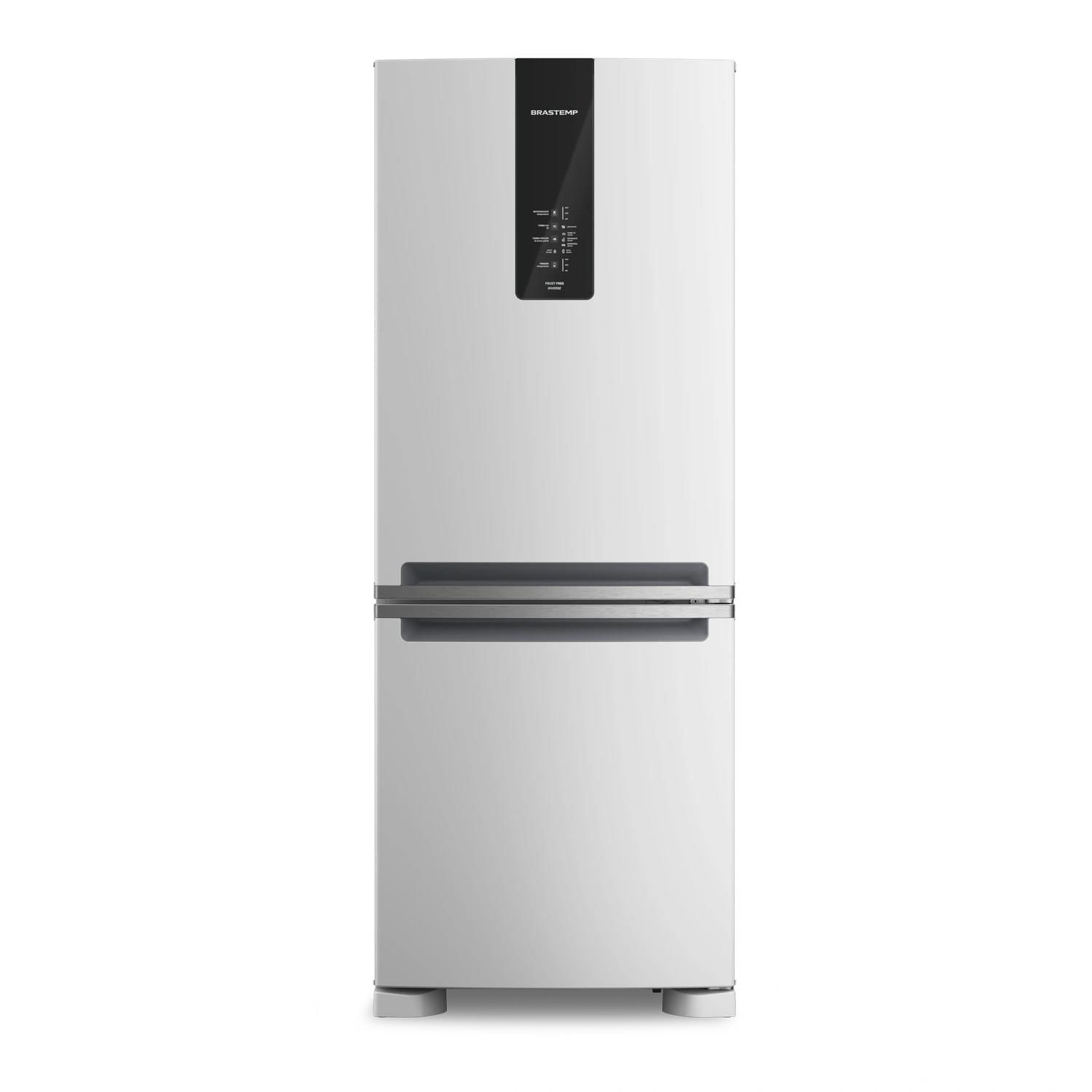 Refrigerador Brastemp BRE57FB Inverse 447L Frost Free Branca