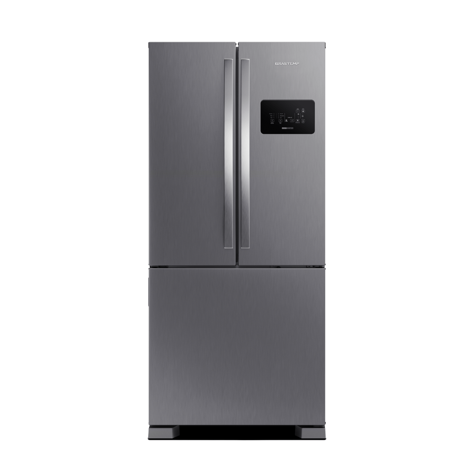 Refrigerador Brastemp BRO85AK French Door 554L Frost Free Inox