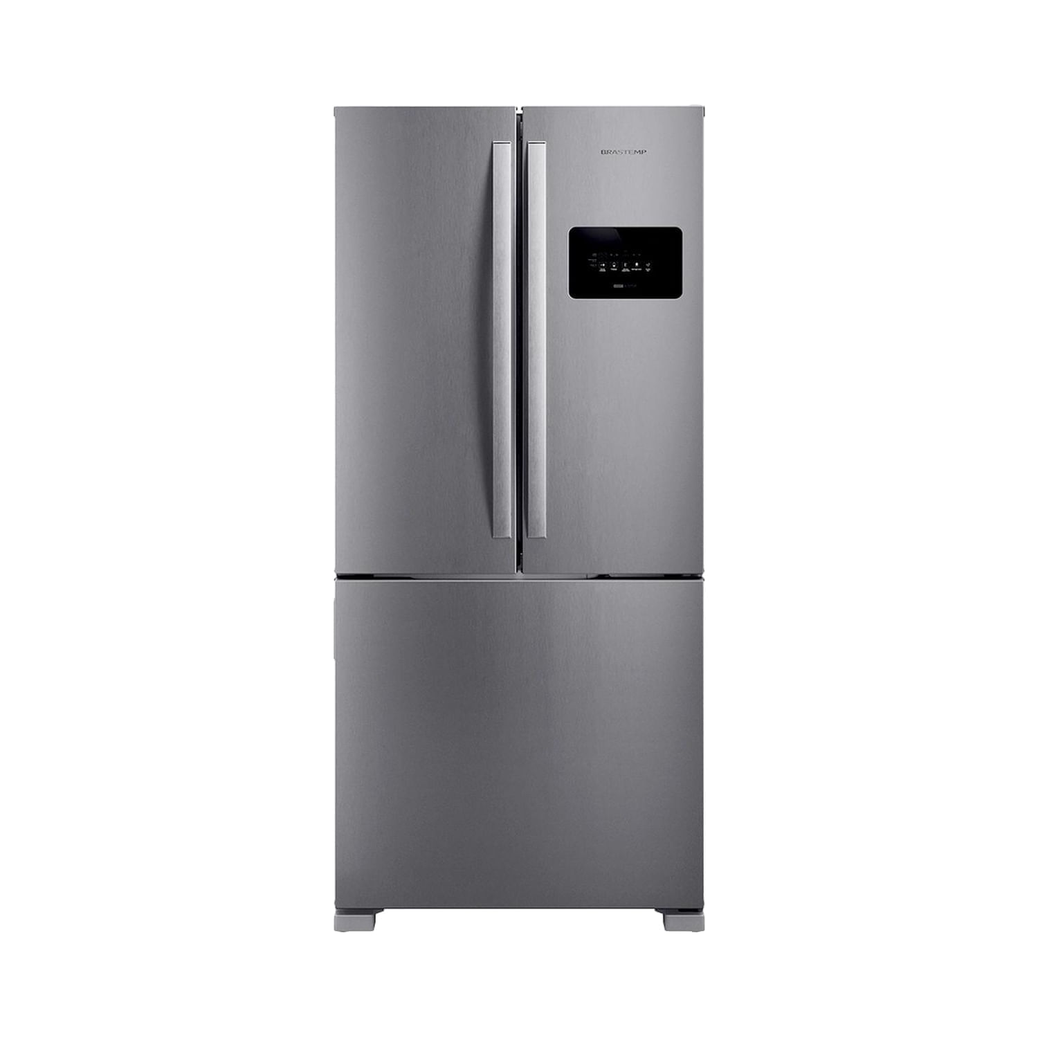 Refrigerador Brastemp BRO85MK French Door Frost Free Inox