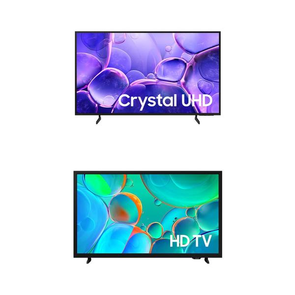 Samsung Smart TV 50" UHD 4K U8100F + Samsung Smart TV 32" HD H5000F
