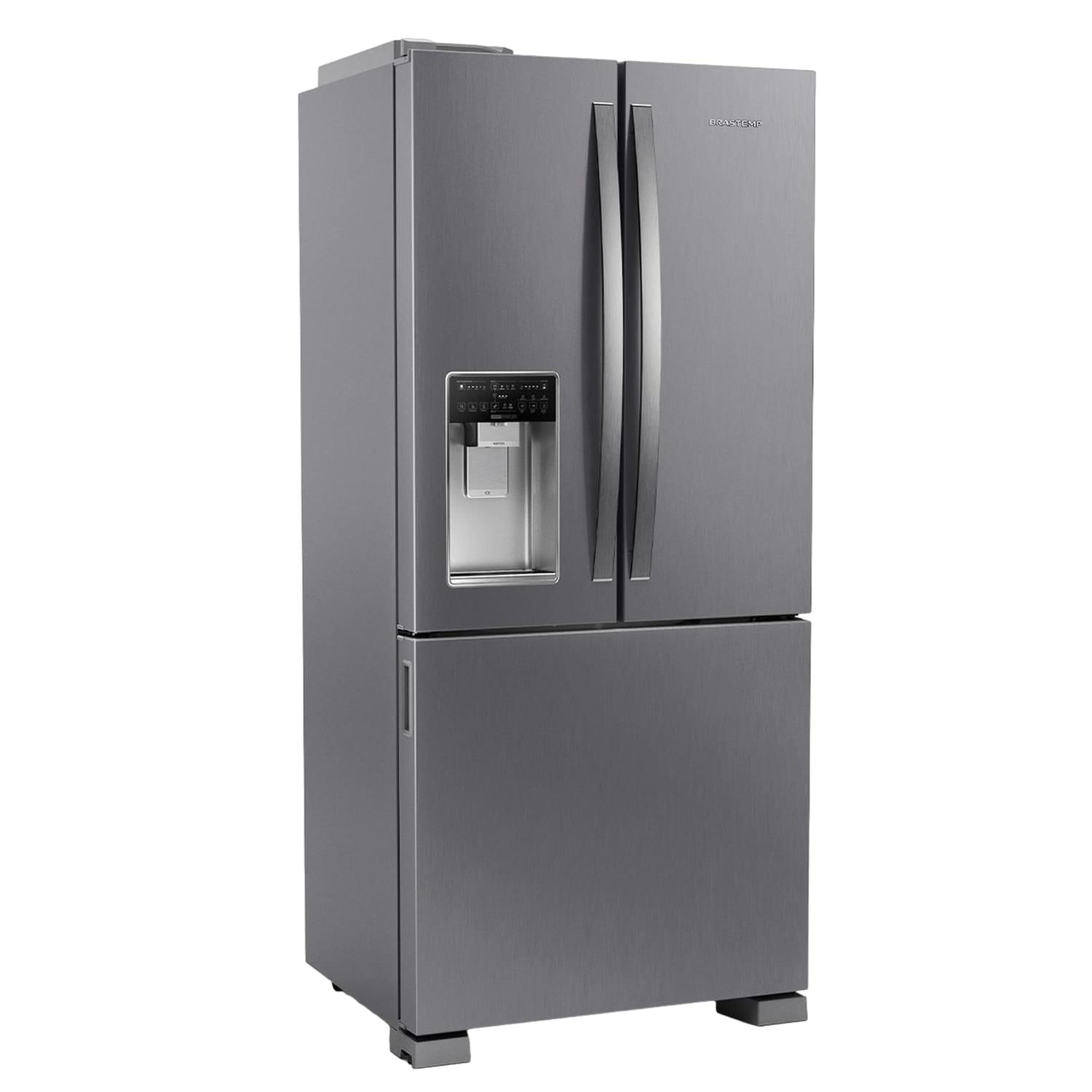 Refrigerador Brastemp BRH85AK Side by Side 515L Frost Free Inox