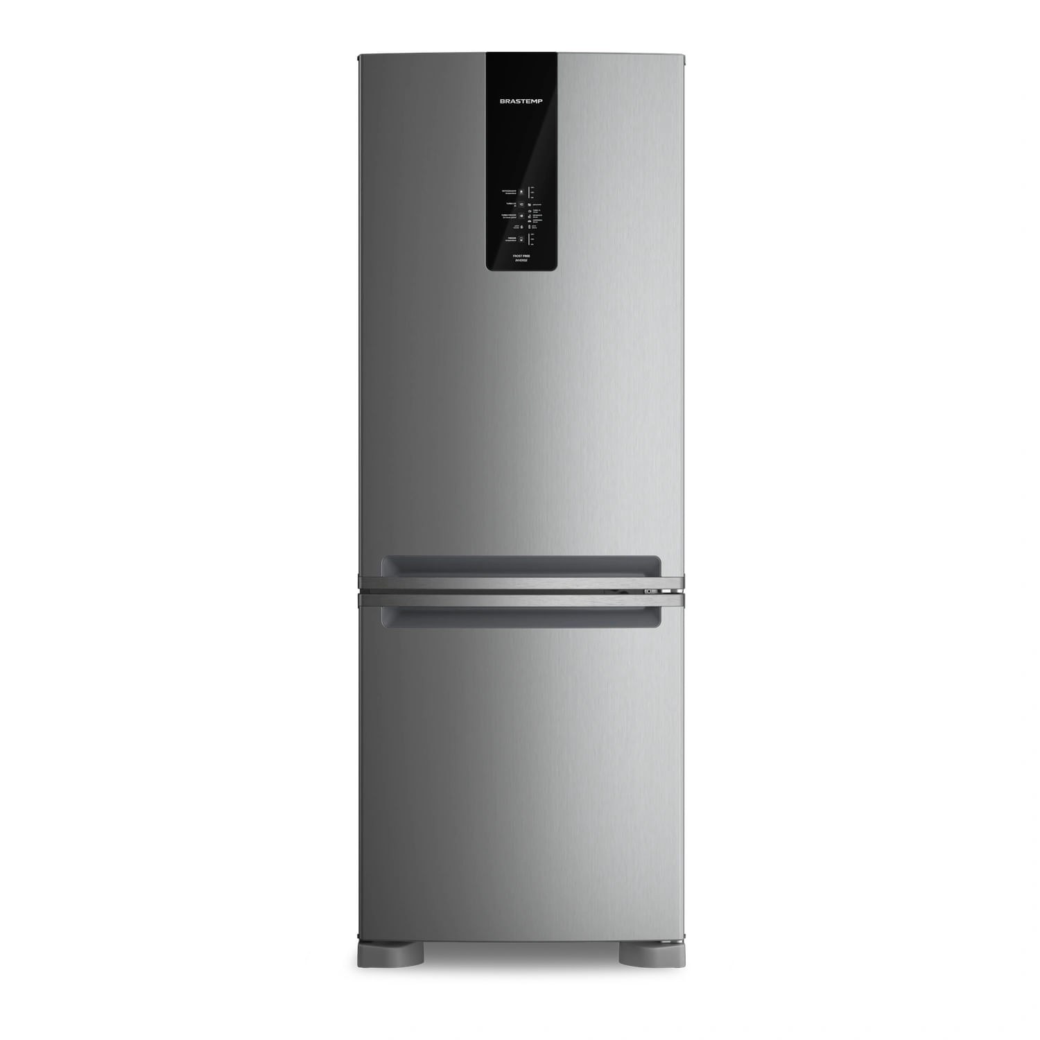 Refrigerador Brastemp Inverse 479L Inox — Modelo BRE58FK