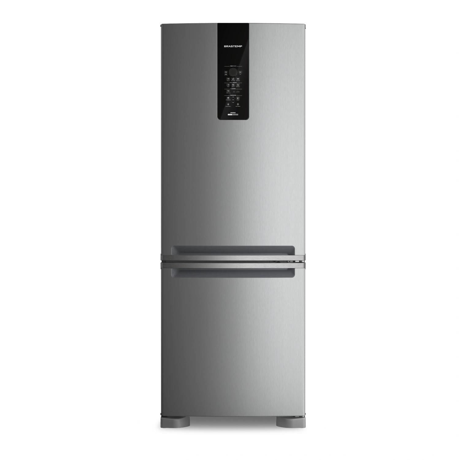 Refrigerador Brastemp Inverse 461L Inox — Modelo BRE59FK