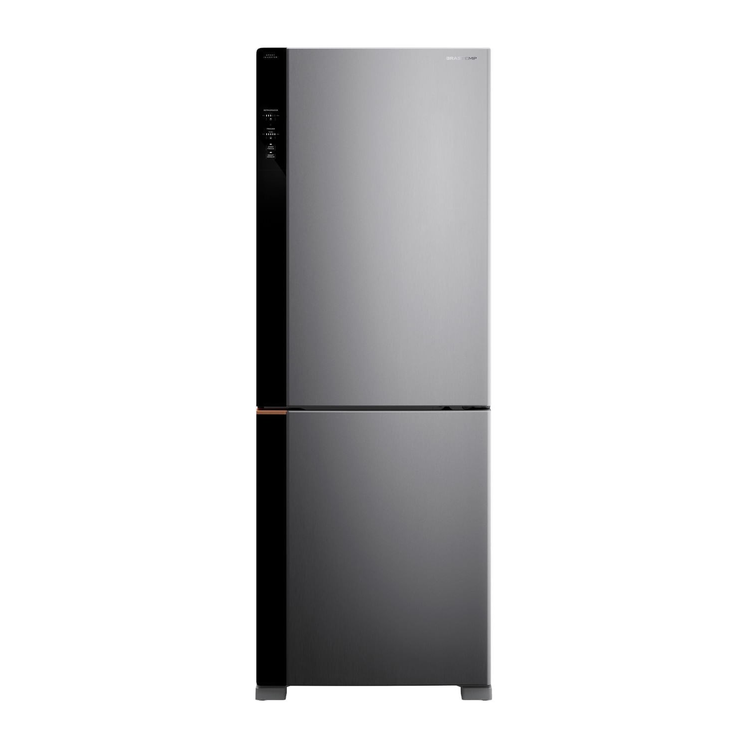 Refrigerador Brastemp Inverse 500L Inox — Modelo BRE66AK