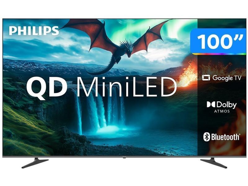 Smart TV Philips 100" 4K — Modelo 240201800