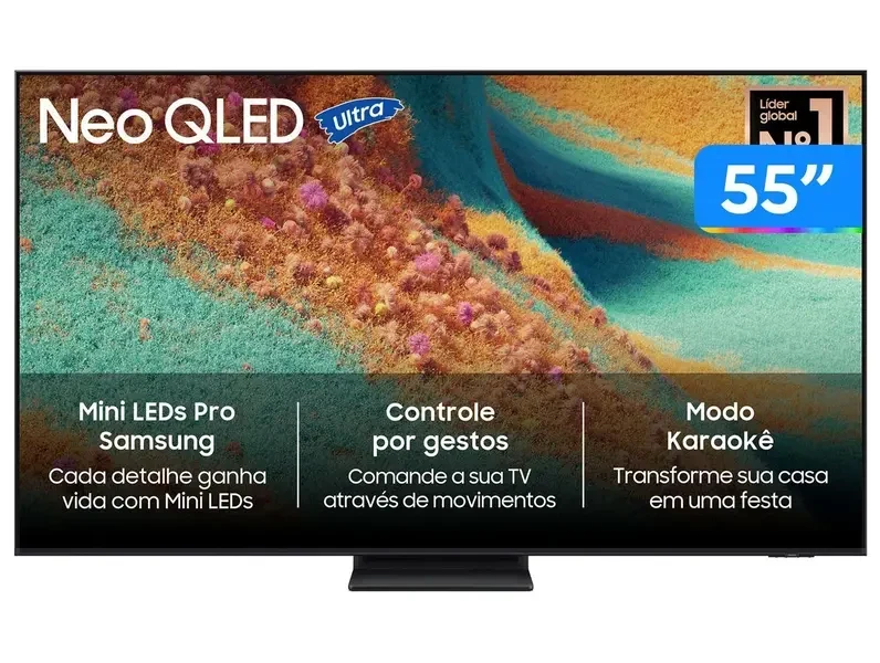 Smart TV Samsung 55" 4K — Modelo 240444900