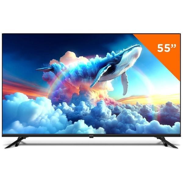Smart TV Philips 55" 4K — Modelo GHA87K13HF