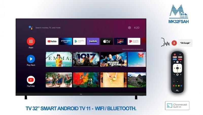 Smart TV Mtek 32" — Modelo kebf071k5f